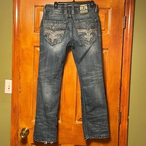 Men’s rock revival jeans